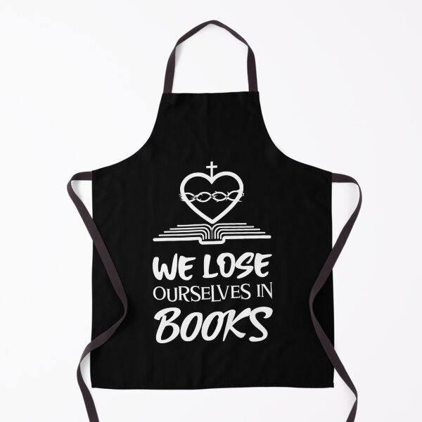 Item preview, We Lose Ourselves in Books Heart Read designed and sold by jacks-tees.