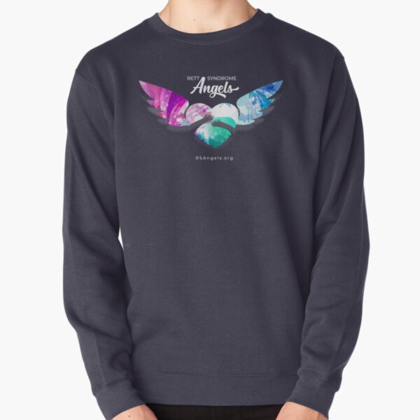 RS Angels Floating Heart Pullover Sweatshirt