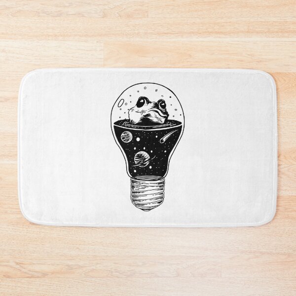Item preview, Curious frog in Light bulb designed and sold by 397HOUSE Your happy time.
