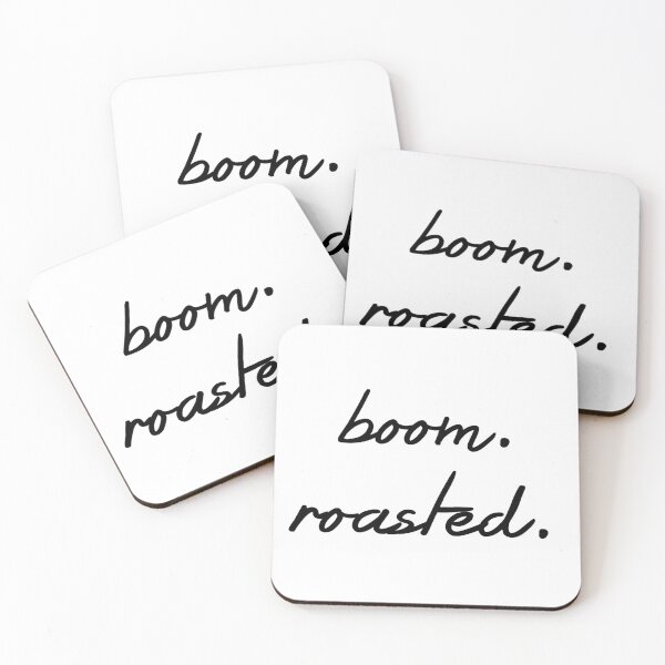 Item preview, Boom. Roasted. The Office designed and sold by WordsmithNerd.
