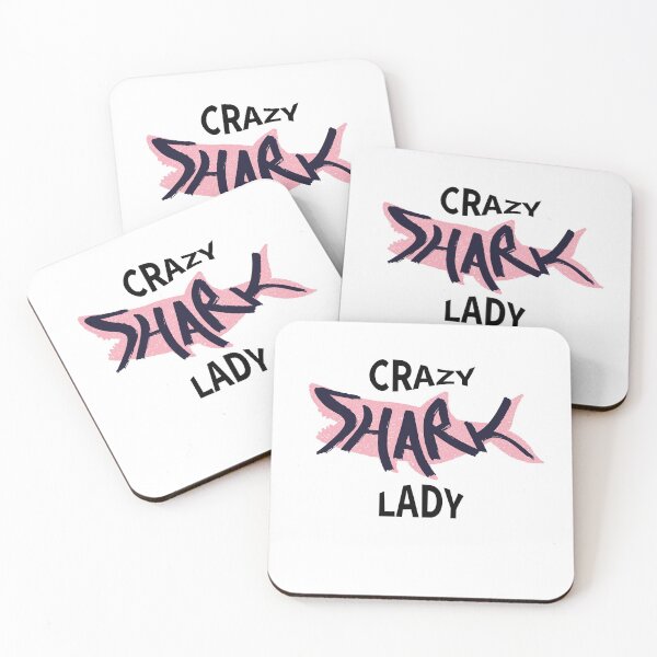 Item preview, Crazy shark lady designed and sold by youngdstag.