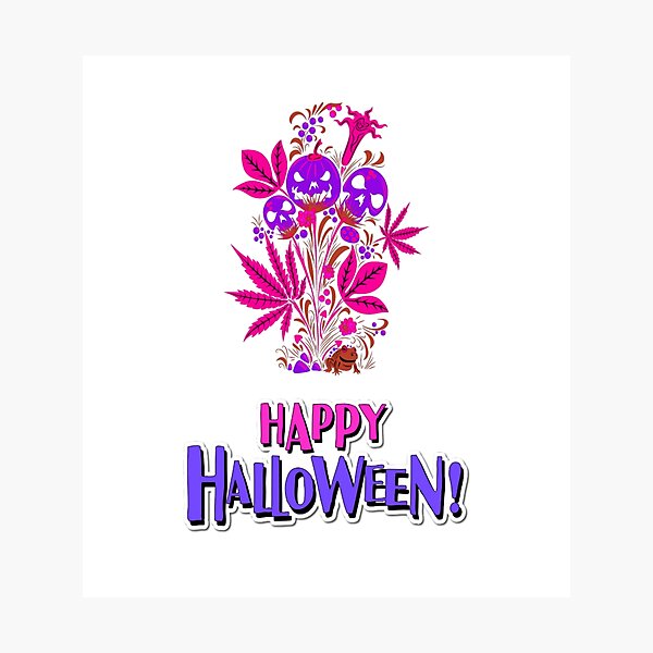 Happy Halloween Photographic Print