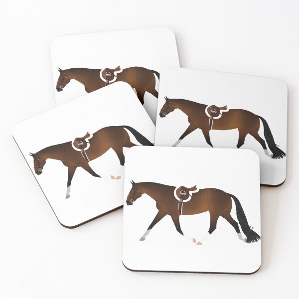 Item preview, Bay Hunter Warmblood Horse - Equine Rampaige designed and sold by equinerampaige.