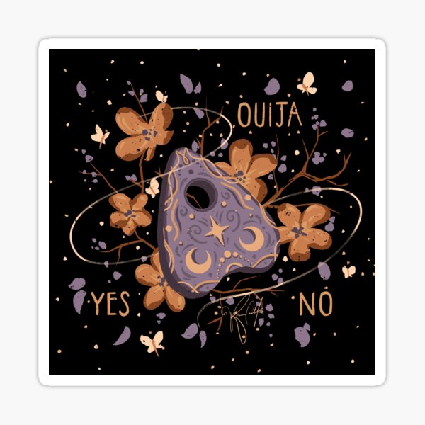 Ouija Souls - Inktober 2020 Sticker