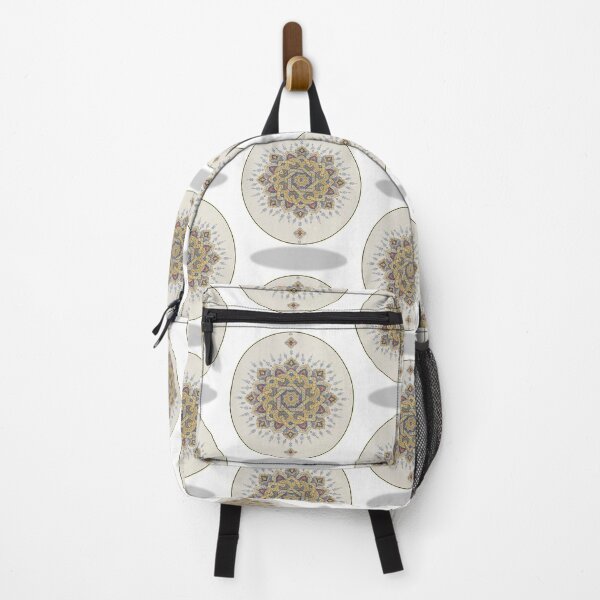 Item preview, CHRISTMAS DECORATIONS PATERN - YELLOW,BLUE - FUNNY BACKPACKS designed and sold by Dahani-mo.