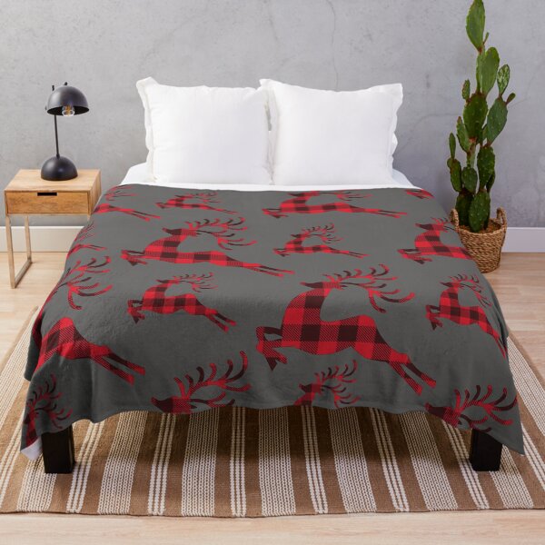 Item preview, reindeer plaid pattern designed and sold by Babmk.