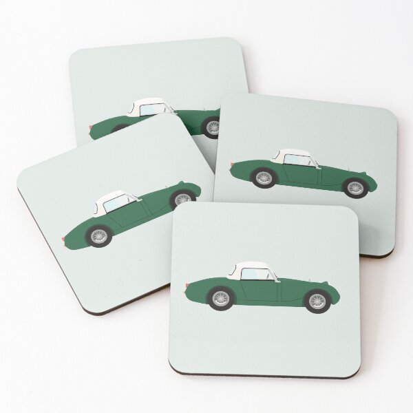 Item preview,  Austin Healey Sprite MK1 'Frogeye/Bugeye' Classic Car (Green 2) with Hardtop & side screens designed and sold by JHMimaging.