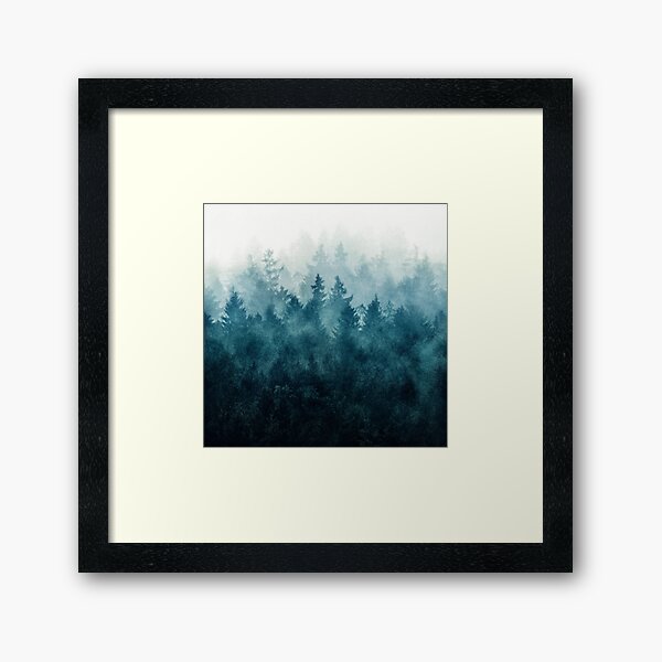 The Heart Of My Heart // So Far From Home Edit Framed Art Print