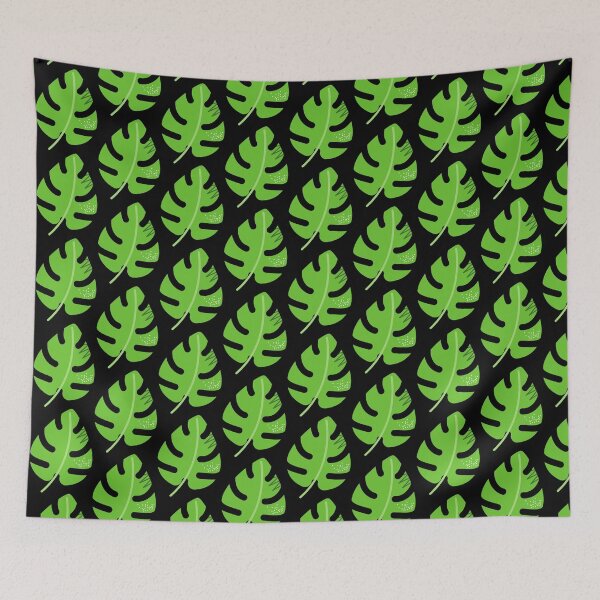 Item preview, Monstera leaves leaf pattern  designed and sold by PlantDemia.