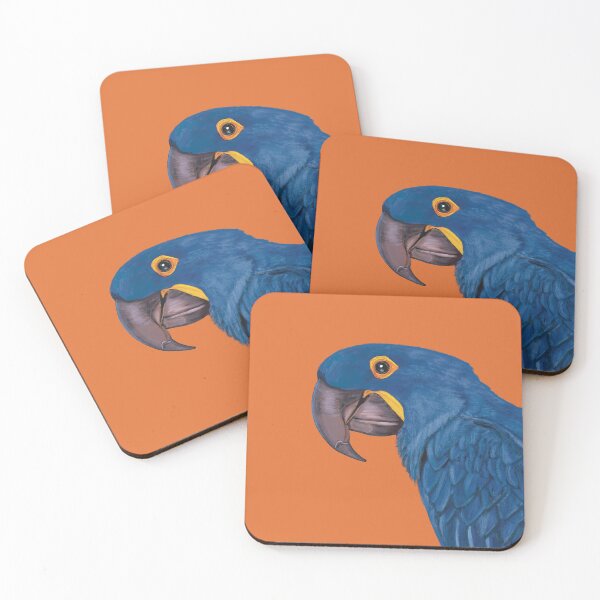 Item preview, Hyacinth macaw exuberance designed and sold by HayesAtHome.