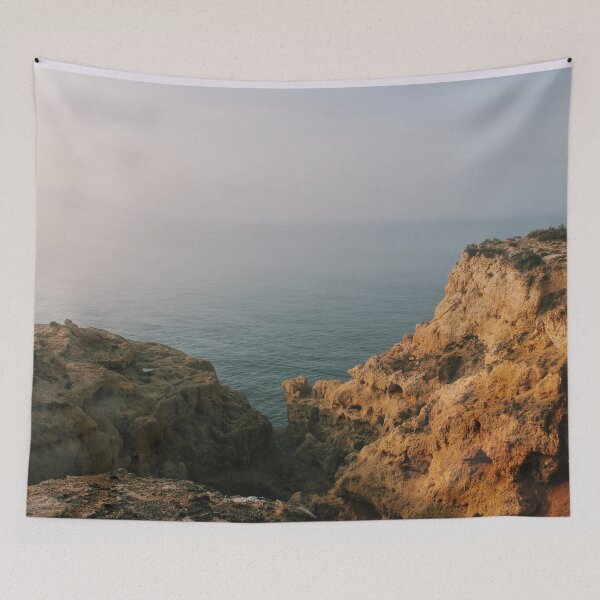 Item preview, Cliffs Blue Ocean Waves Landscape  designed and sold by NelBo.