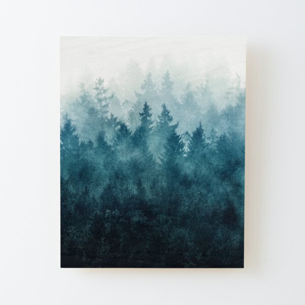 The Heart Of My Heart // So Far From Home Edit Wood Mounted Print