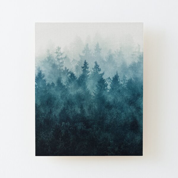 The Heart Of My Heart // So Far From Home Edit Wood Mounted Print