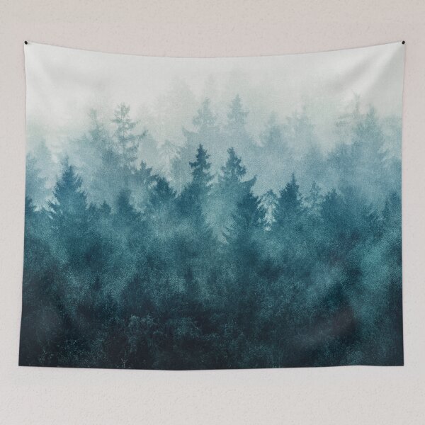 Item preview, The Heart Of My Heart // So Far From Home In A Misty Foggy Fall Wilderness Forest designed and sold by Tordis Kayma.