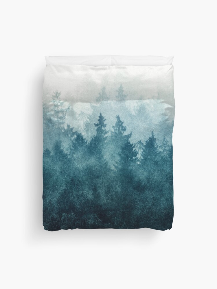 Foggy Forest - Blue