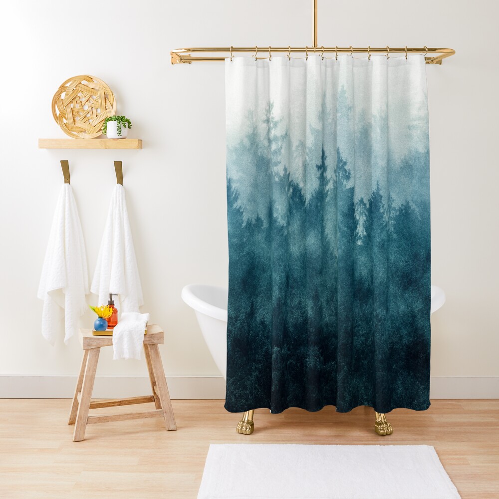 The Heart Of My Heart // So Far From Home Edit Shower Curtain