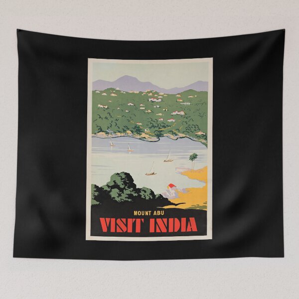 Item preview, retro Mount Abu designed and sold by CorasPosters.