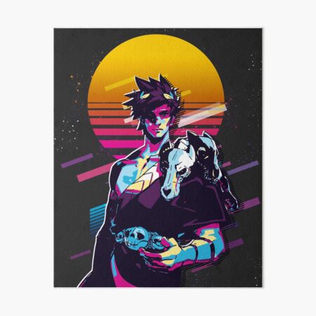 Zagreus - Hades game (80s Retro) Art Board Print