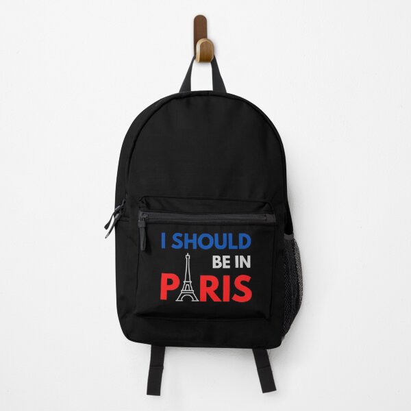 Item preview, I SHOULD BE IN PARIS Cute French Flag Travel Quote designed and sold by a-little-ink.