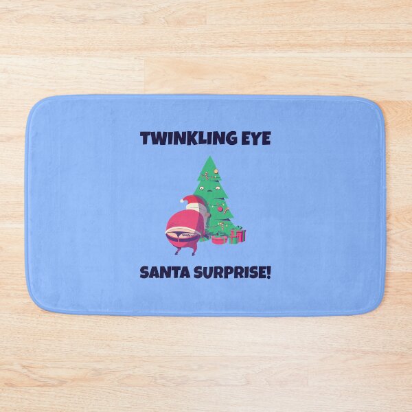 Item preview, Twinkling Eye Santa Surprise | Merry Christmas Holiday designed and sold by Ainbowz-Artwork.