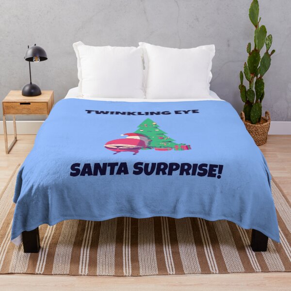 Item preview, Twinkling Eye Santa Surprise | Merry Christmas Holiday designed and sold by Ainbowz-Artwork.