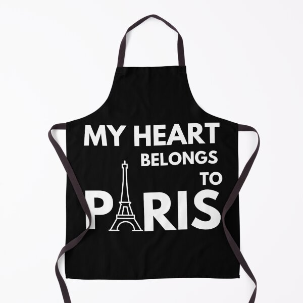 Item preview, MY HEART BELONGS TO PARIS Cute French Travel Quote designed and sold by a-little-ink.