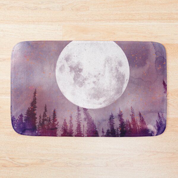 Item preview, Moonlit village designed and sold by NatLeBrunDesign.