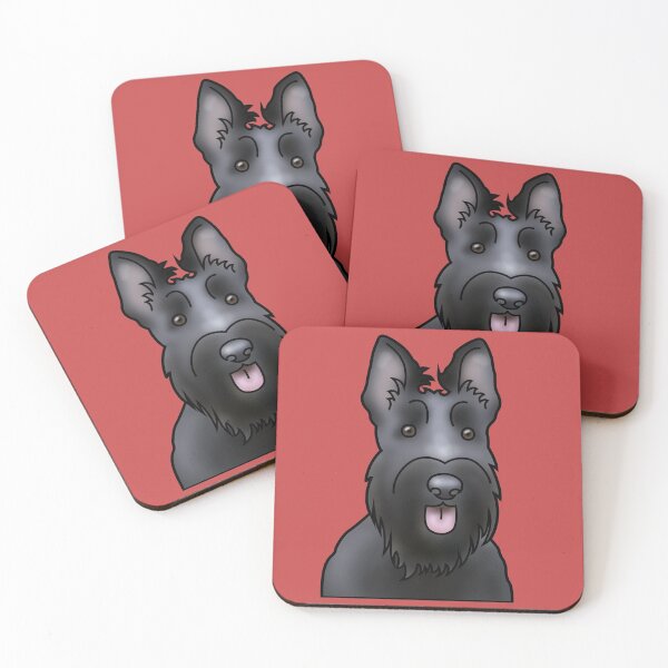 Item preview, Scottie Dog - Scottish Terrier - Dog Portrait - Red designed and sold by JadeMadeThis.