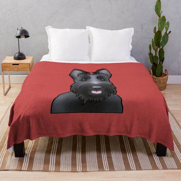 Item preview, Scottie Dog - Scottish Terrier - Dog Portrait - Red designed and sold by JadeMadeThis.