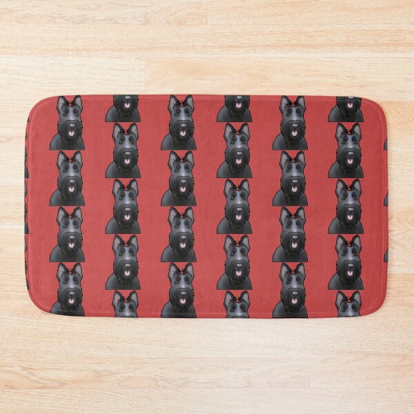 Item preview, Scottie Dog Pattern - Scottish Terrier - Dog Portrait - Red designed and sold by JadeMadeThis.