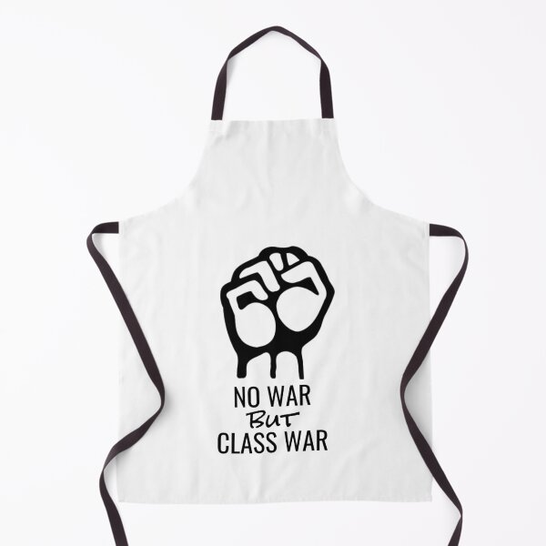 Item preview, Leftist Art - Karl Marx No War But Class War - Raised Protest Fist Socialist Uprising designed and sold by RockFireMerch.