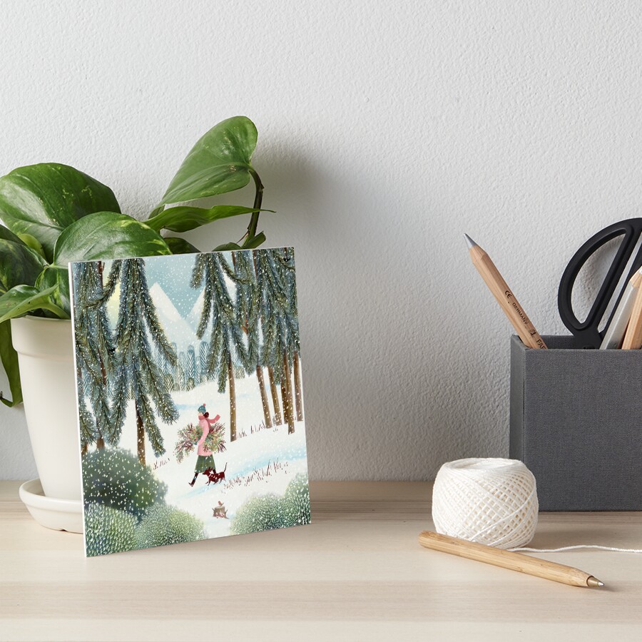 The Extreme Wreather on a Foraging Expedition Art Board Print