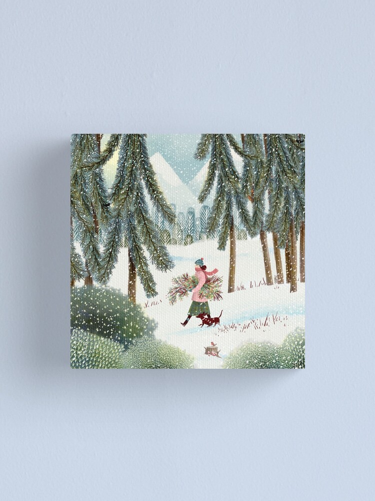 Alternate view of The Extreme Wreather on a Foraging Expedition Canvas Print