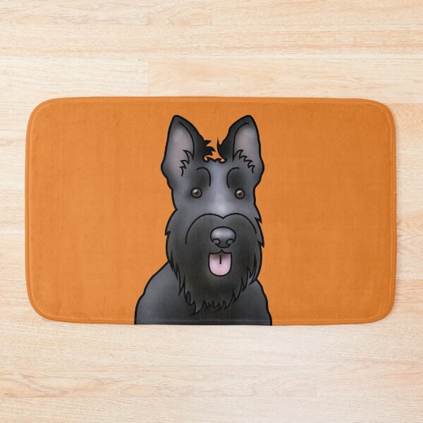 Item preview, Scottie Dog - Scottish Terrier - Dog Portrait - Orange designed and sold by JadeMadeThis.