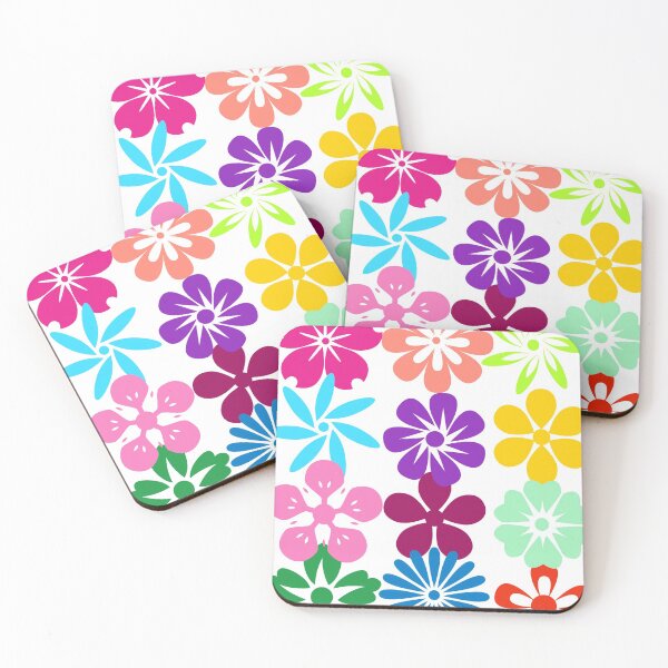Item preview, Colorful flower pattern designed and sold by Velcroz.