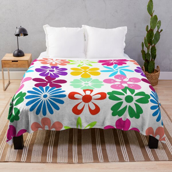 Item preview, Colorful flower pattern designed and sold by Velcroz.