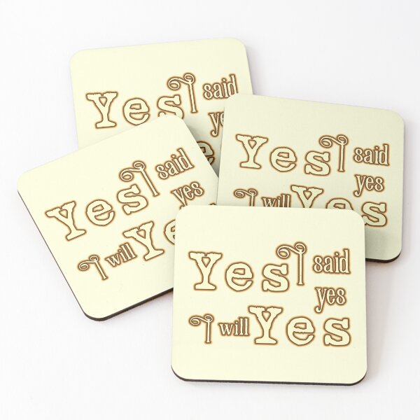 Item preview, Yes I said yes I will yes designed and sold by goldenanchor.