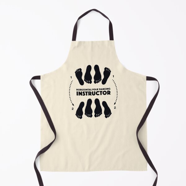 Item preview, Horizontal folk dancing instructor, funny adult designed and sold by OffbeetShirts.