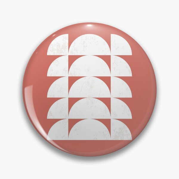 Item preview, Terracotta Retro Mid Century Modern Geometrical Abstract designed and sold by Inogitna Designs.