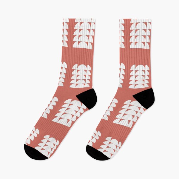 Item preview, Terracotta Retro Mid Century Modern Geometrical Abstract designed and sold by Inogitna Designs.