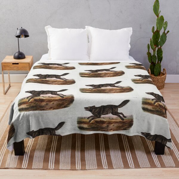Item preview, American Black Wolf - John James Audubon designed and sold by Vintage Designs +.
