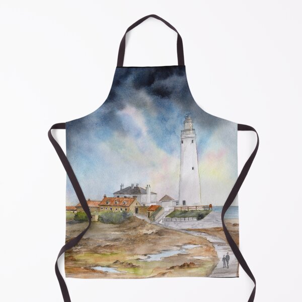 Item preview, St. Mary's Lighthouse Whitley Bay North England designed and sold by Farida Greenfield.