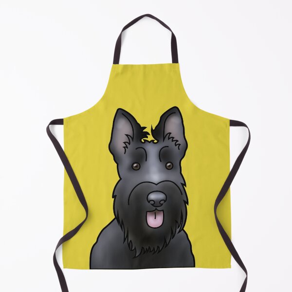 Item preview, Scottie Dog - Scottish Terrier - Dog Portrait - Yellow designed and sold by JadeMadeThis.