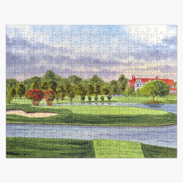 Artikel-Vorschau von East Lake Golfplatz Atlanta GA 15. Loch, designt und verkauft von William Holkham.