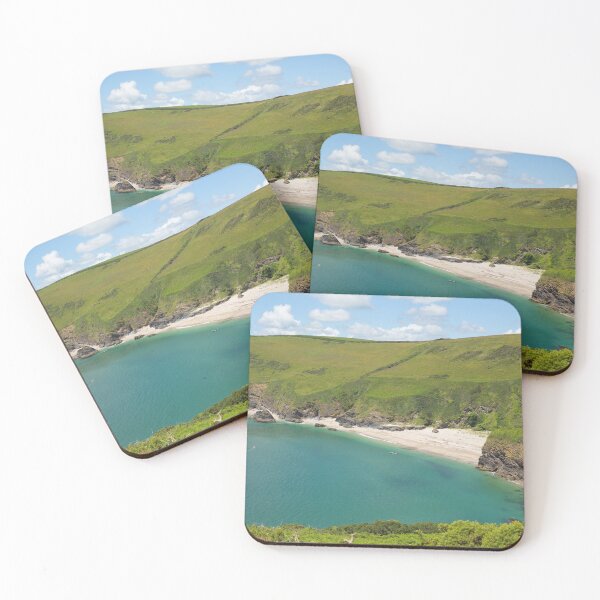 Item preview, Lantic Bay Beach Cornwall Turquoise Blue Sea designed and sold by acceleratorhams.