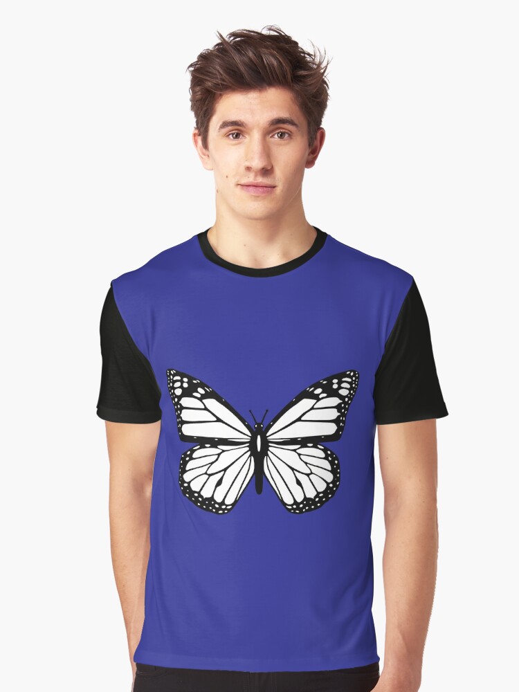 Thumbnail 1 of 5, Graphic T-Shirt, Butterfly designed and sold by Claudiocmb.