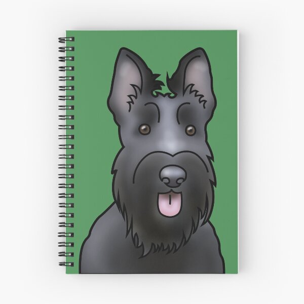 Item preview, Scottie Dog - Scottish Terrier - Dog Portrait - Green designed and sold by JadeMadeThis.