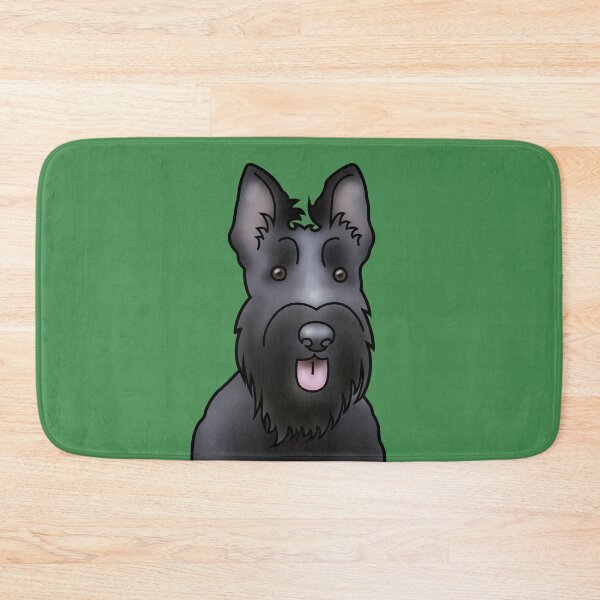 Item preview, Scottie Dog - Scottish Terrier - Dog Portrait - Green designed and sold by JadeMadeThis.
