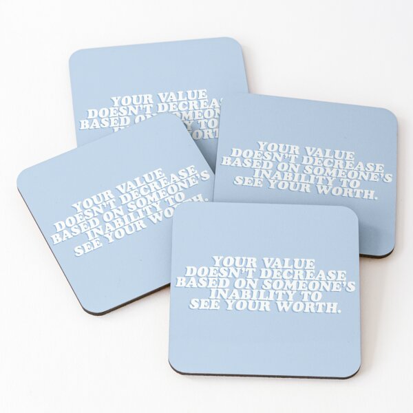 Item preview, Your value doesn’t decrease based on someone’s inability to see your worth designed and sold by missquisha.