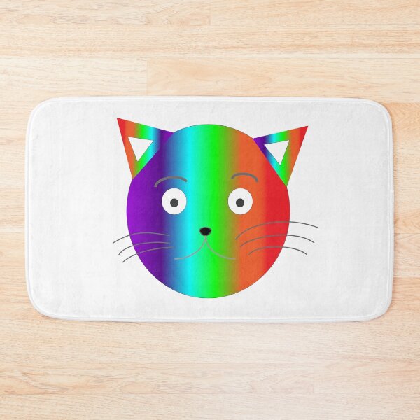 Item preview, "Rainbow kitten Surprise" stickers and t-shirts designed and sold by Sharath98.